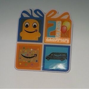 Amazon Silver Square Enamel Pin Backing